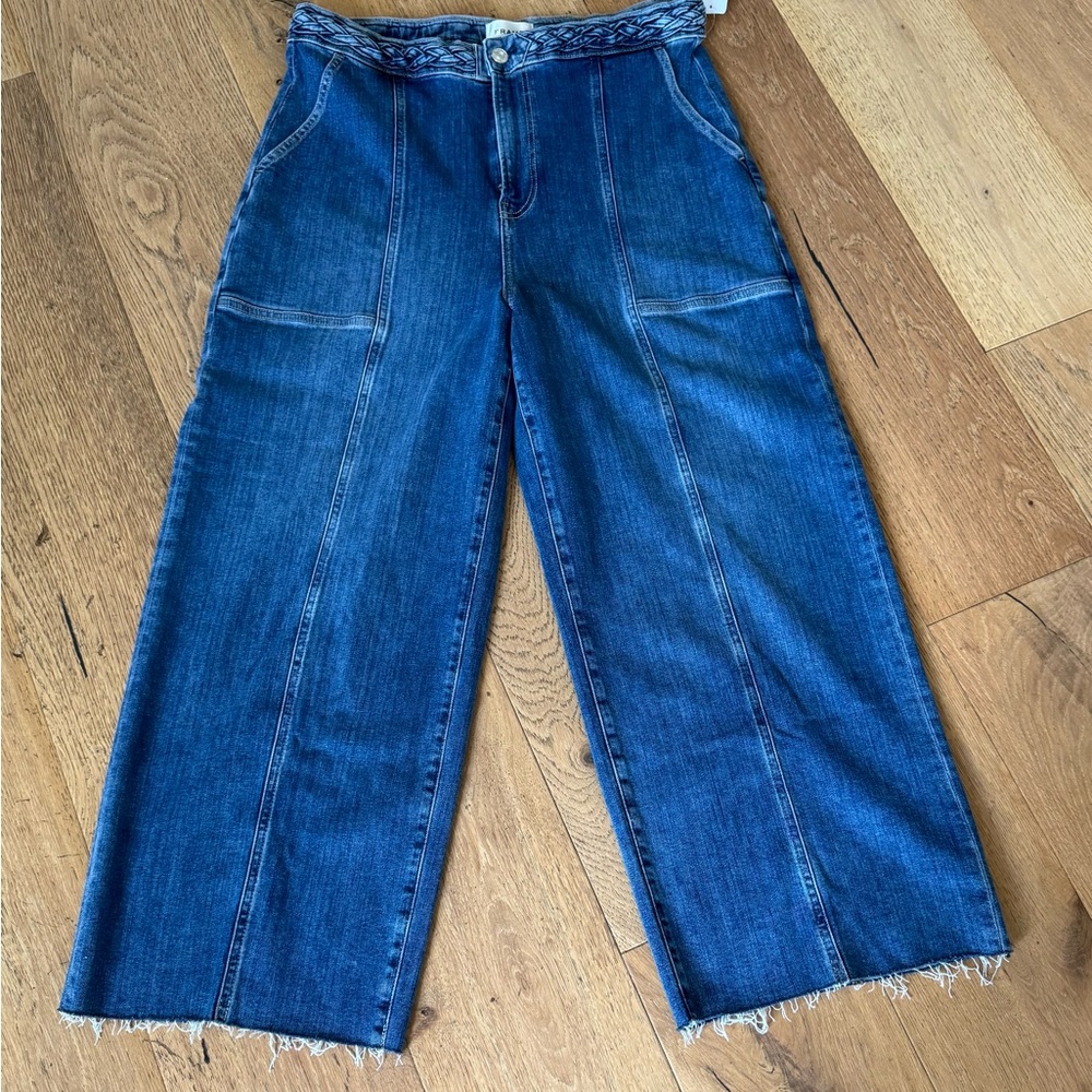Frame Denim Dark Blue Flare Jeans